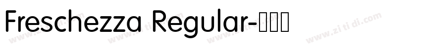 Freschezza Regular字体转换 Freschezza Regular字体转换